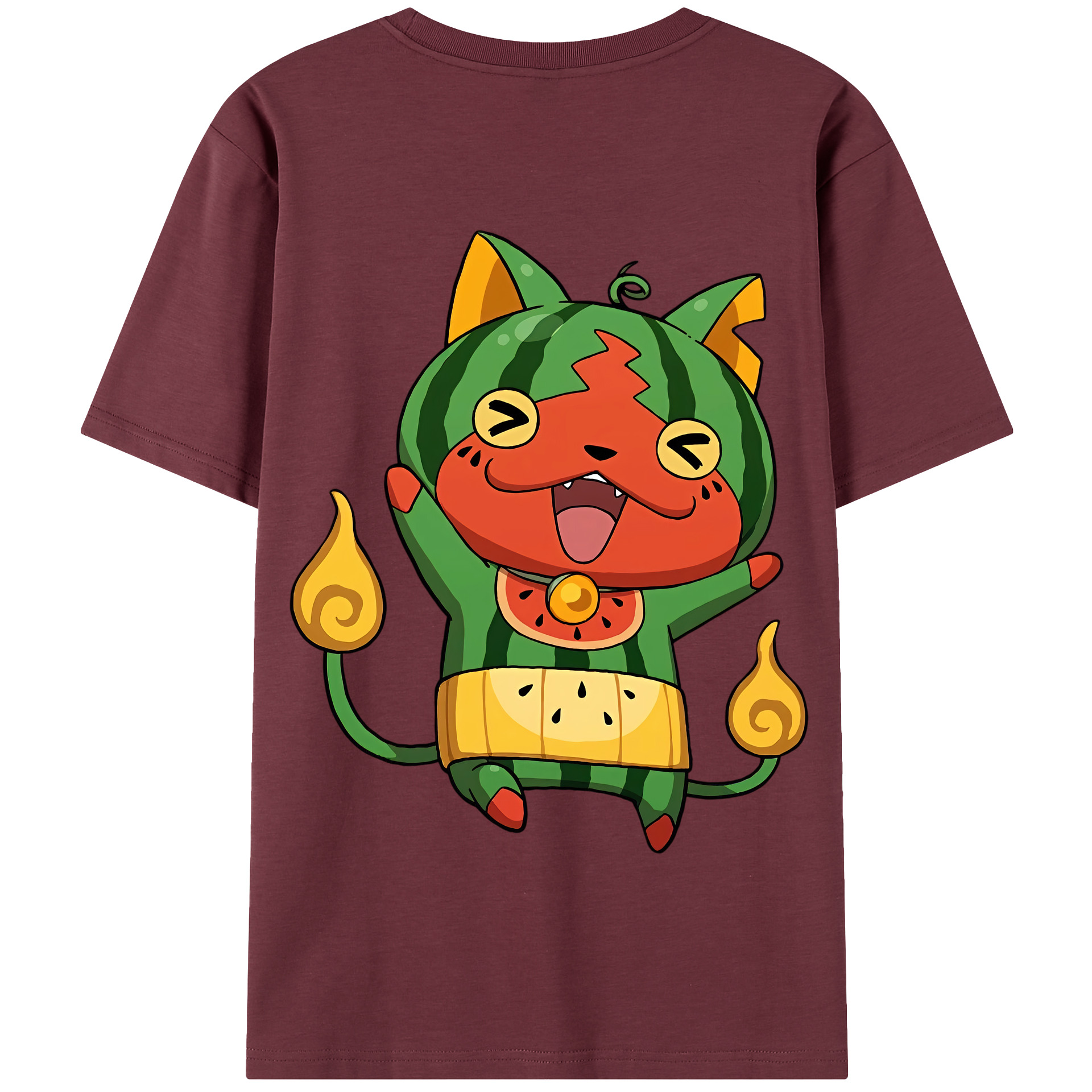 （画像用） 妖怪ウォッチ Yo-kai Watch 綿100％半袖Tシャツ（背面プリント）